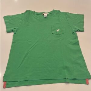 The Beaufort Bonnet Company (TBBC) green pocket tee with white stork